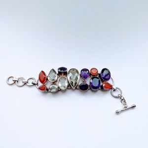 Innasense (Inaya Jeweley) Gem & Silver Bracelet